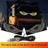 Car LED decorative lights, Devil's Eye LED car stickers, dynamic USB color lights, rear windshield lights, taillights, blink lights Item Picture